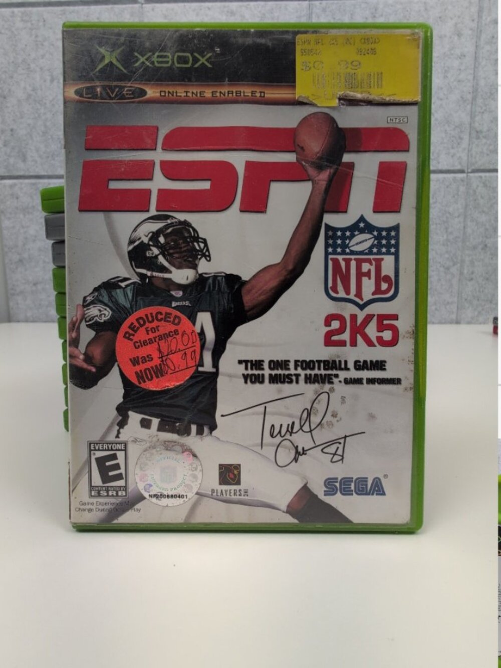 ESPN NFL 2K5 For Xbox